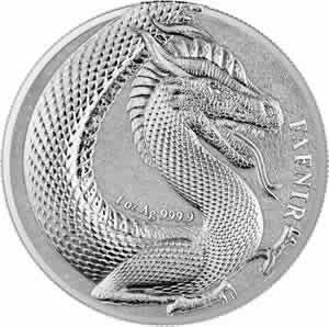 (PERDANA) 2020 FAFNIR GEMINUS Dragon 1 oz Silver Coin