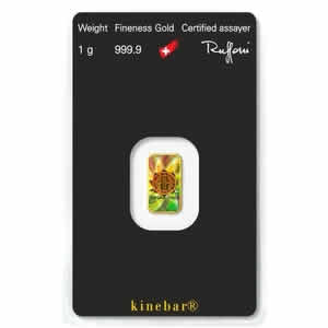 Argor-Heraeus Kinebar 1 gram Gold Bar