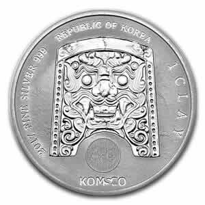 (PERDANA) 2017 South Korea ZI:SIN Gallus 1 oz Silver Coin