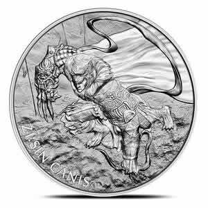 2018 South Korea ZI:SIN Canis 1 oz Silver Coin