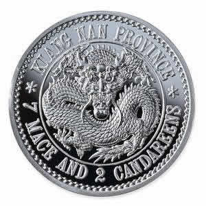 (PERDANA) 2018 Kiangnan Silver Dragon Dollar 1 oz Silver Coin - China Most Valuable Vintage Coin Series