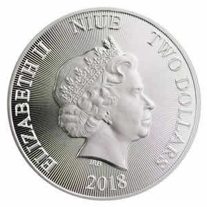 (PERDANA) 2018 Niue Tree of Life 1 oz Silver Coin