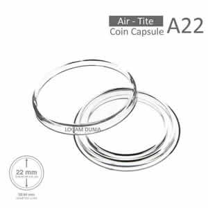 Kapsul Air-Tite Direct Fit  A22 Coin Capsule (Airtite A-22)