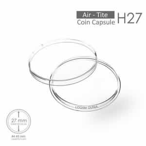 Kapsul Air-Tite Direct Fit  H27 Coin Capsule (Airtite H-27)