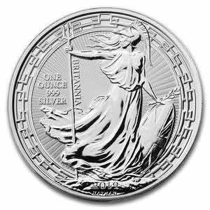 2019  Britannia Oriental Border 1 oz Silver Coin