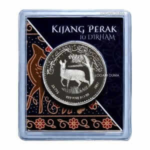 Malaysia Silver Kijang Perak 10 Dirham (29.75 gram)