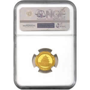 2011 Chinese Gold Panda 1/10 oz China Gold Coin NGC MS69