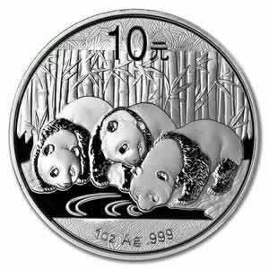 2013 Chinese Silver Panda 1 Oz China Silver Coin