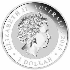 2015 Perth Mint Australia Kookaburra 1 Oz Silver Coin (25th Anniversary)