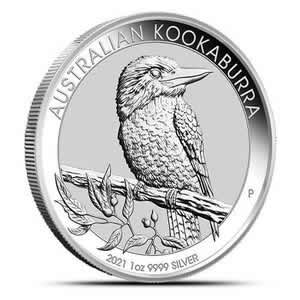 2021 Perth Mint Australia Kookaburra 1 Oz Silver Coin