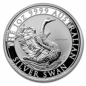 2020 Perth Mint Australia  Swan 1 Oz Silver Coin