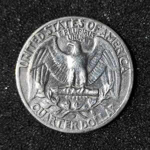 1960 America "Washington Silver Quarter"