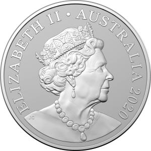 2020 Australia - Berlin Bradenburg Gate WMF 1 oz Silver Coin (World Money Fair Special Edition)