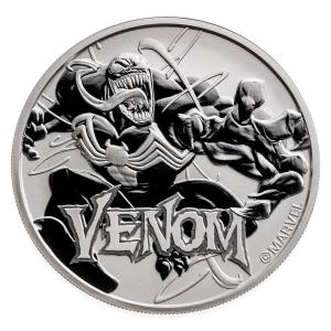 2020 Tuvalu Marvel Series: VENOM 1 oz Silver Coin