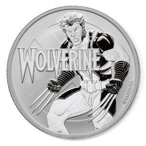 2021 Tuvalu Marvel Series: WOLVERINE 1 oz Silver Coin