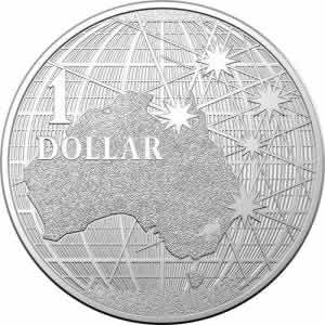 2020 Australia Royal Australian Mint "Beneath the Southern Skies" 1 oz Silver Coin