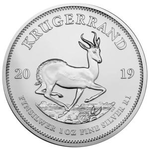 2019 South Africa Krugerrand 1 oz Silver Coin