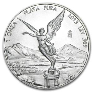 2013 Mexican Libertad 1 oz Silver Coin