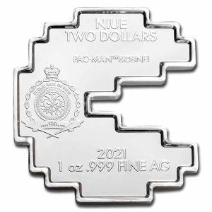 2021 Niue PAC-MAN™ Stackable 1 oz Silver Coin