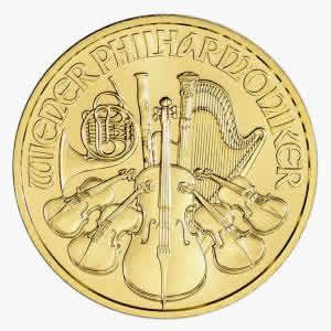 2023 Austria Philharmonic 1/4 oz Gold Coin