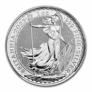 2023 Britannia 1 oz Silver Coin (King)