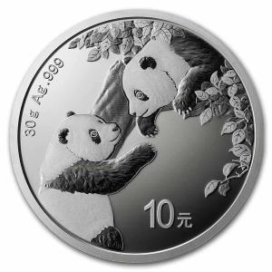 2023 Chinese Silver Panda 30 gram China Silver Coin