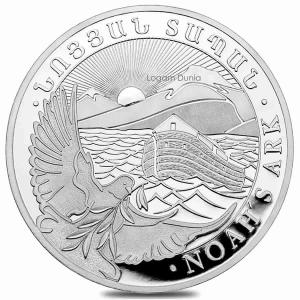 2023 Armenian Noah's Ark 1/4 oz Silver Coin