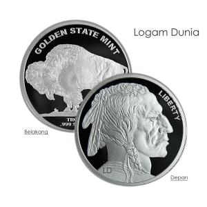 American Buffalo 1/4 oz Silver Round