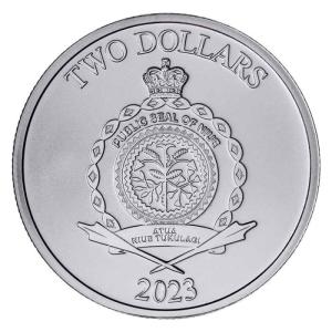 2023 Niue Roaring Lion 1 oz Silver Coin