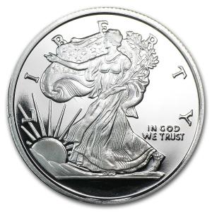 America Walking Liberty 1/10 oz Silver Round