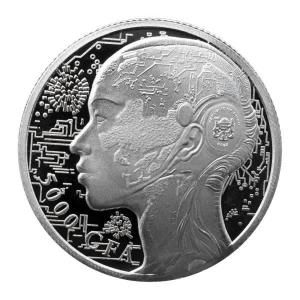 2023 Chad AI Artificial Intelligence 1 oz Silver Coin