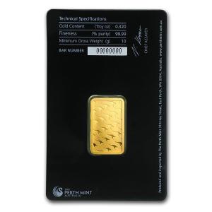 Perth Mint Australia 10 gram Gold Bar