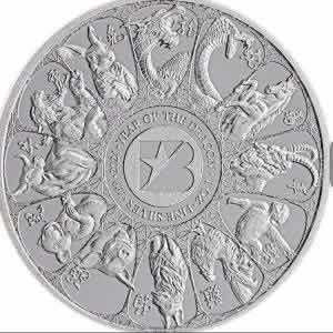 2024 Asahi Lunar Year of the Dragon 1 oz Silver Coin