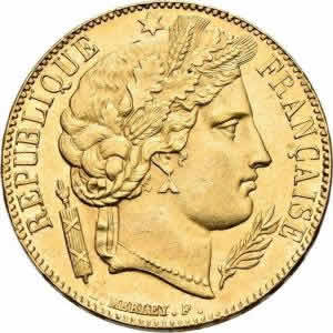 1851 France 20 Francs 6.45 gram Gold Coin